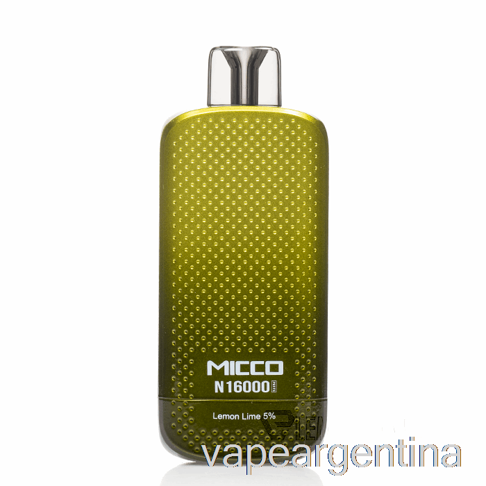 Vaporizador Desechable Horizontech Micco N16000 Lima Limón Argentina
